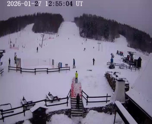 Skiareál Horní Podluží - Nástupní stanice vleků Horní Podluží - 27.1.2026 v 13:00