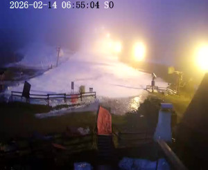 Skiareál Horní Podluží - Nástupní stanice vleků Horní Podluží - 14.2.2026 v 07:00