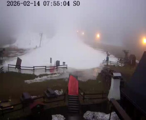 Skiareál Horní Podluží - Nástupní stanice vleků Horní Podluží - 14.2.2026 v 08:00