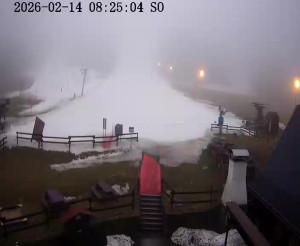 Skiareál Horní Podluží - Nástupní stanice vleků Horní Podluží - 14.2.2026 v 08:30