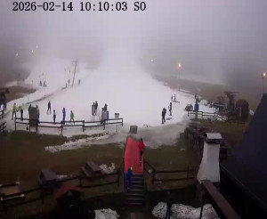 Skiareál Horní Podluží - Nástupní stanice vleků Horní Podluží - 14.2.2026 v 10:15