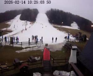 Skiareál Horní Podluží - Nástupní stanice vleků Horní Podluží - 14.2.2026 v 10:30