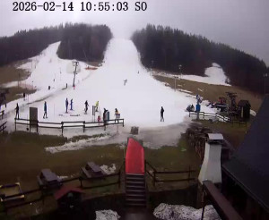 Skiareál Horní Podluží - Nástupní stanice vleků Horní Podluží - 14.2.2026 v 11:00