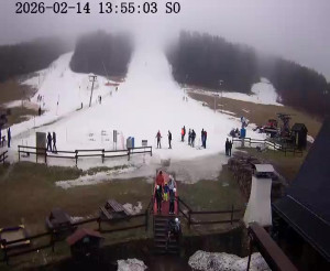 Skiareál Horní Podluží - Nástupní stanice vleků Horní Podluží - 14.2.2026 v 14:00