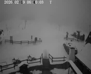 Skiareál Horní Podluží - Nástupní stanice vleků Horní Podluží - 19.2.2026 v 06:45