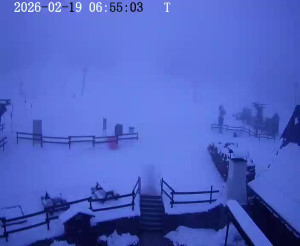 Skiareál Horní Podluží - Nástupní stanice vleků Horní Podluží - 19.2.2026 v 07:00