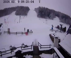 Skiareál Horní Podluží - Nástupní stanice vleků Horní Podluží - 19.2.2026 v 08:30