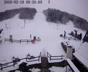 Skiareál Horní Podluží - Nástupní stanice vleků Horní Podluží - 19.2.2026 v 09:30
