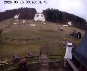 Skiareál Horní Podluží - Nástupní stanice vleků Horní Podluží - 15.3.2026 v 09:45