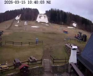 Skiareál Horní Podluží - Nástupní stanice vleků Horní Podluží - 15.3.2026 v 10:45