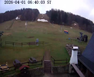 Skiareál Horní Podluží - Nástupní stanice vleků Horní Podluží - 1.4.2026 v 07:45