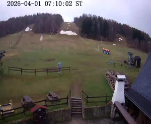 Skiareál Horní Podluží - Nástupní stanice vleků Horní Podluží - 1.4.2026 v 08:15