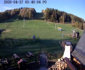 Skiareál Horní Podluží - Nástupní stanice vleků Horní Podluží - 27.4.2026 v 06:45