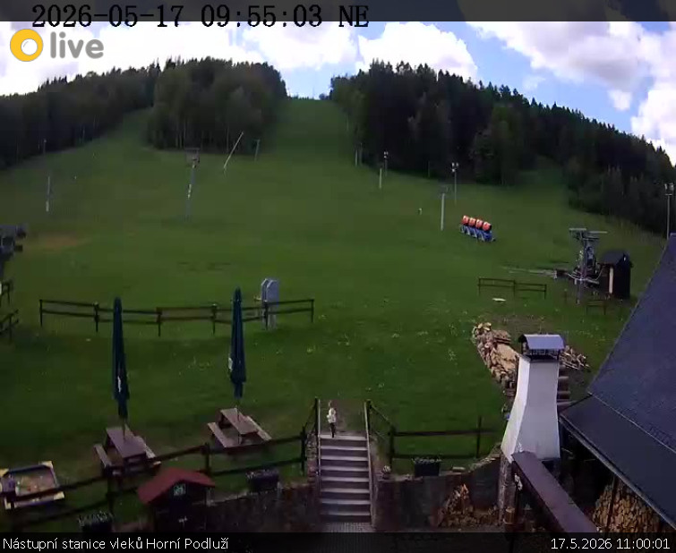 Skiareál Horní Podluží - Nástupní stanice vleků Horní Podluží - 17.5.2026 v 11:00