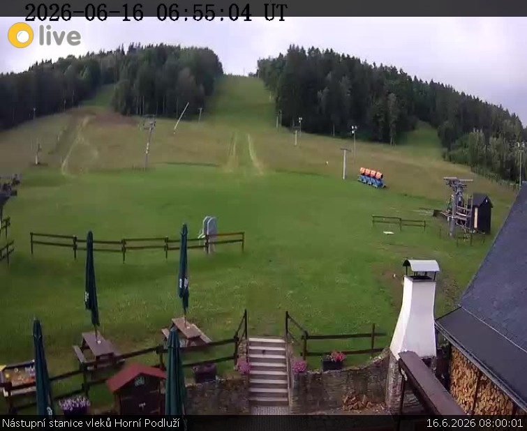 Skiareál Horní Podluží - Nástupní stanice vleků Horní Podluží - 16.6.2026 v 08:00