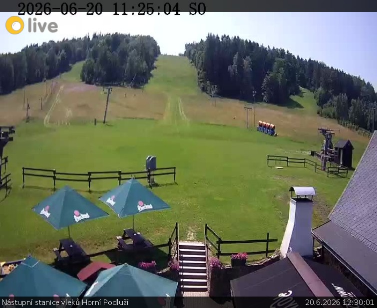 Skiareál Horní Podluží - Nástupní stanice vleků Horní Podluží - 20.6.2026 v 12:30