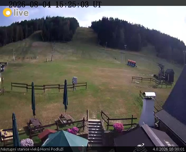 Skiareál Horní Podluží - Nástupní stanice vleků Horní Podluží - 4.8.2026 v 16:30