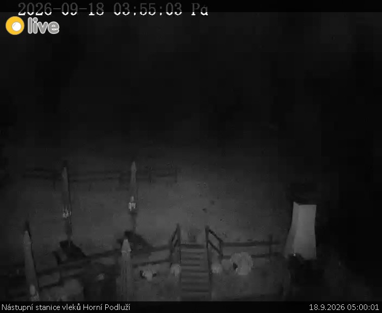 Skiareál Horní Podluží - Nástupní stanice vleků Horní Podluží - 18.9.2026 v 05:00
