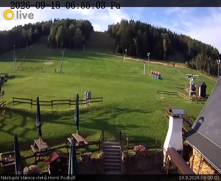 Skiareál Horní Podluží - Nástupní stanice vleků Horní Podluží - 18.9.2026 v 08:00