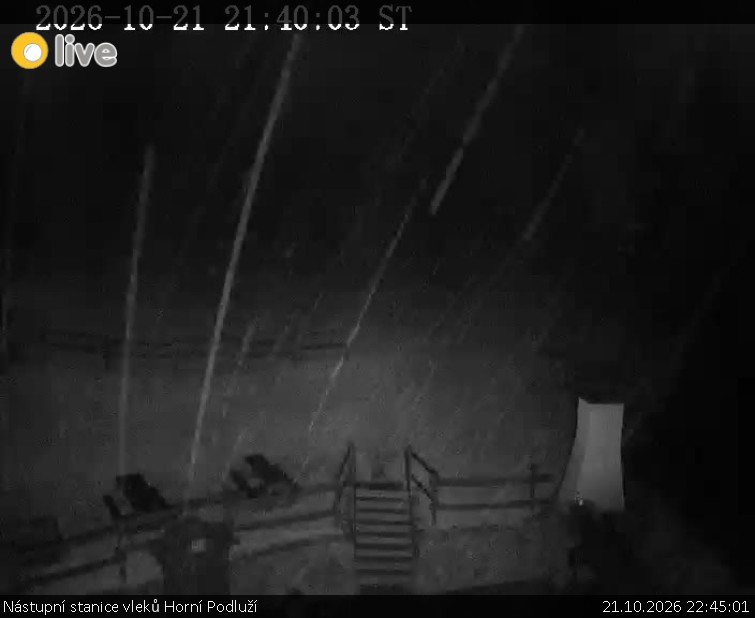 Skiareál Horní Podluží - Nástupní stanice vleků Horní Podluží - 21.10.2026 v 22:45