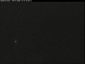 Špičák - Pancíř - 7.12.2025 v 00:45 Špičák - Pancíř - 7.12.2025 v 00:45