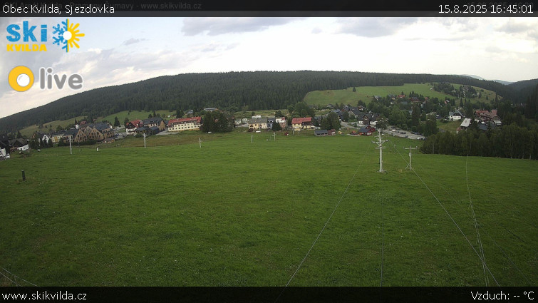 Obec Kvilda - Sjezdovka - 15.8.2025 v 16:45