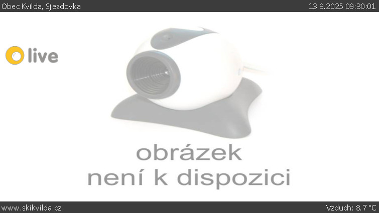 Obec Kvilda - Sjezdovka - 13.9.2025 v 09:30 Obec Kvilda - Sjezdovka - 13.9.2025 v 09:30