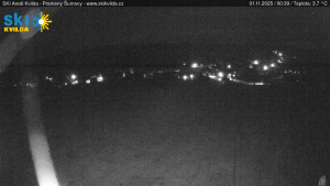 Obec Kvilda - Sjezdovka - 1.11.2025 v 00:45