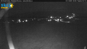 Obec Kvilda - Sjezdovka - 1.11.2025 v 02:45