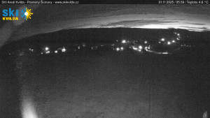 Obec Kvilda - Sjezdovka - 1.11.2025 v 05:45