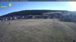 Obec Kvilda - Sjezdovka - 1.11.2025 v 08:45