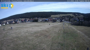 Obec Kvilda - Sjezdovka - 1.11.2025 v 10:45