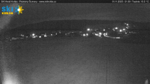 Obec Kvilda - Sjezdovka - 1.11.2025 v 21:45