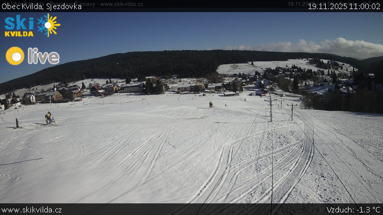 Obec Kvilda - Sjezdovka - 19.11.2025 v 11:00