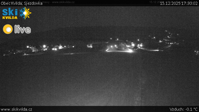 Obec Kvilda - Sjezdovka - 15.12.2025 v 17:30
