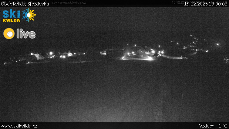 Obec Kvilda - Sjezdovka - 15.12.2025 v 18:00