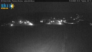 Obec Kvilda - Sjezdovka - 15.12.2025 v 21:45