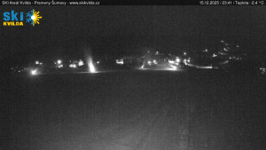 Obec Kvilda - Sjezdovka - 15.12.2025 v 23:45