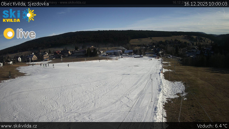 Obec Kvilda - Sjezdovka - 16.12.2025 v 10:00