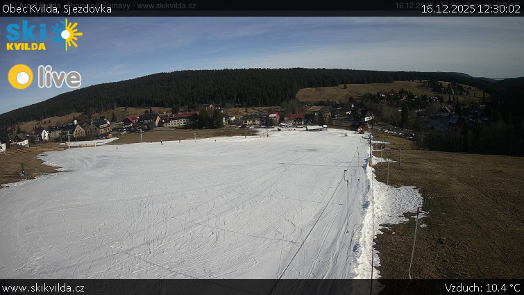 Obec Kvilda - Sjezdovka - 16.12.2025 v 12:30