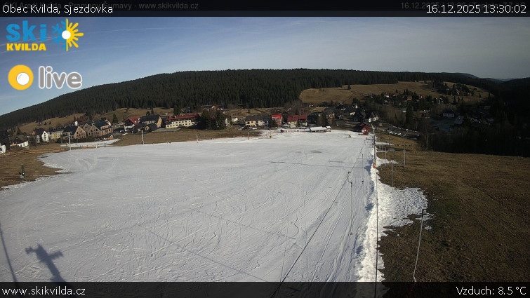 Obec Kvilda - Sjezdovka - 16.12.2025 v 13:30