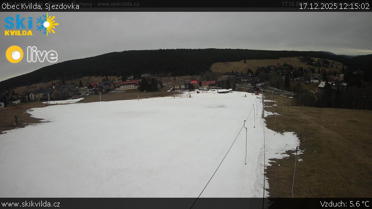 Obec Kvilda - Sjezdovka - 17.12.2025 v 12:15