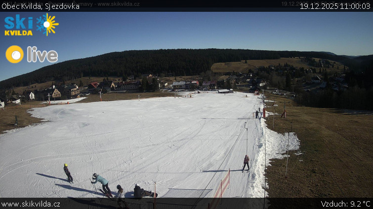 Obec Kvilda - Sjezdovka - 19.12.2025 v 11:00