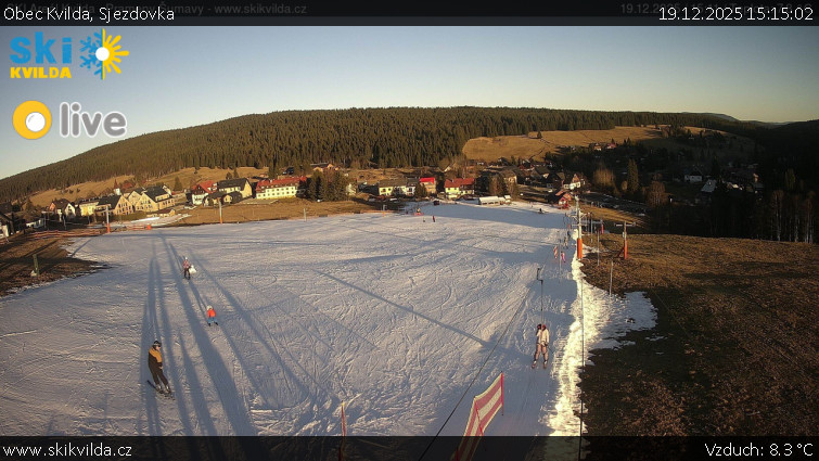 Obec Kvilda - Sjezdovka - 19.12.2025 v 15:15