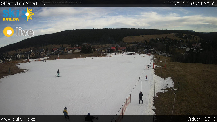 Obec Kvilda - Sjezdovka - 20.12.2025 v 11:30