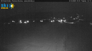 Obec Kvilda - Sjezdovka - 21.12.2025 v 01:45 Obec Kvilda - Sjezdovka - 21.12.2025 v 01:45