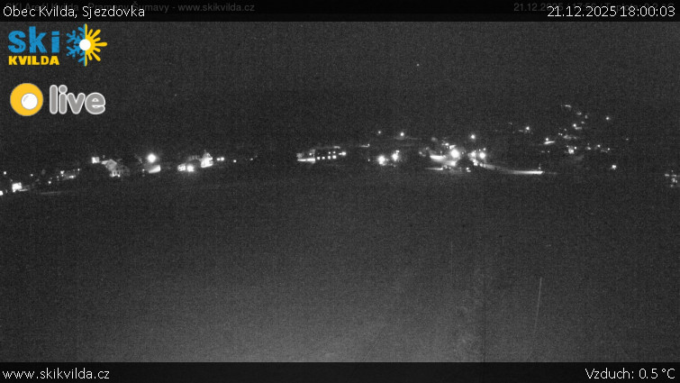Obec Kvilda - Sjezdovka - 21.12.2025 v 18:00