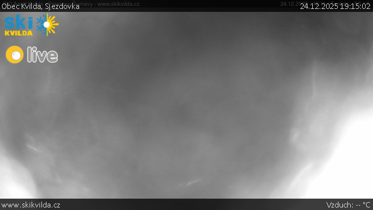 Obec Kvilda - Sjezdovka - 24.12.2025 v 19:15