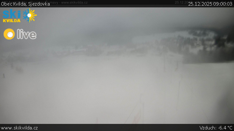 Obec Kvilda - Sjezdovka - 25.12.2025 v 09:00