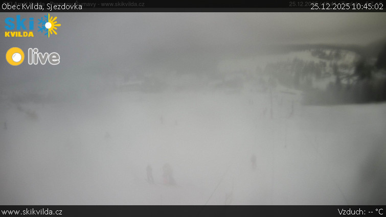 Obec Kvilda - Sjezdovka - 25.12.2025 v 10:45